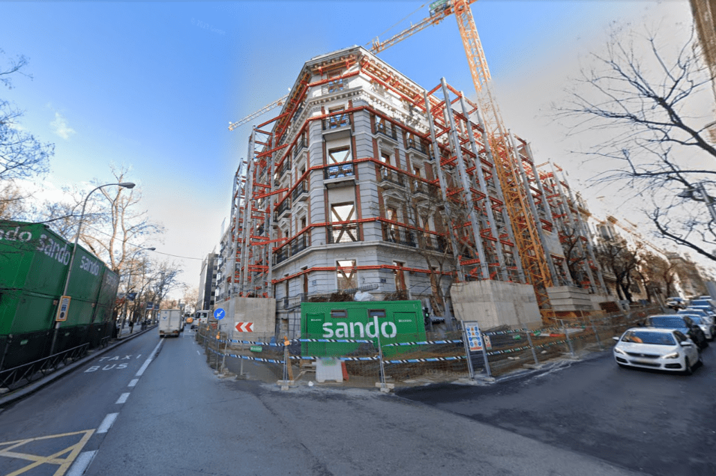 Informe urbanístico para inmueble en Castellana 14
