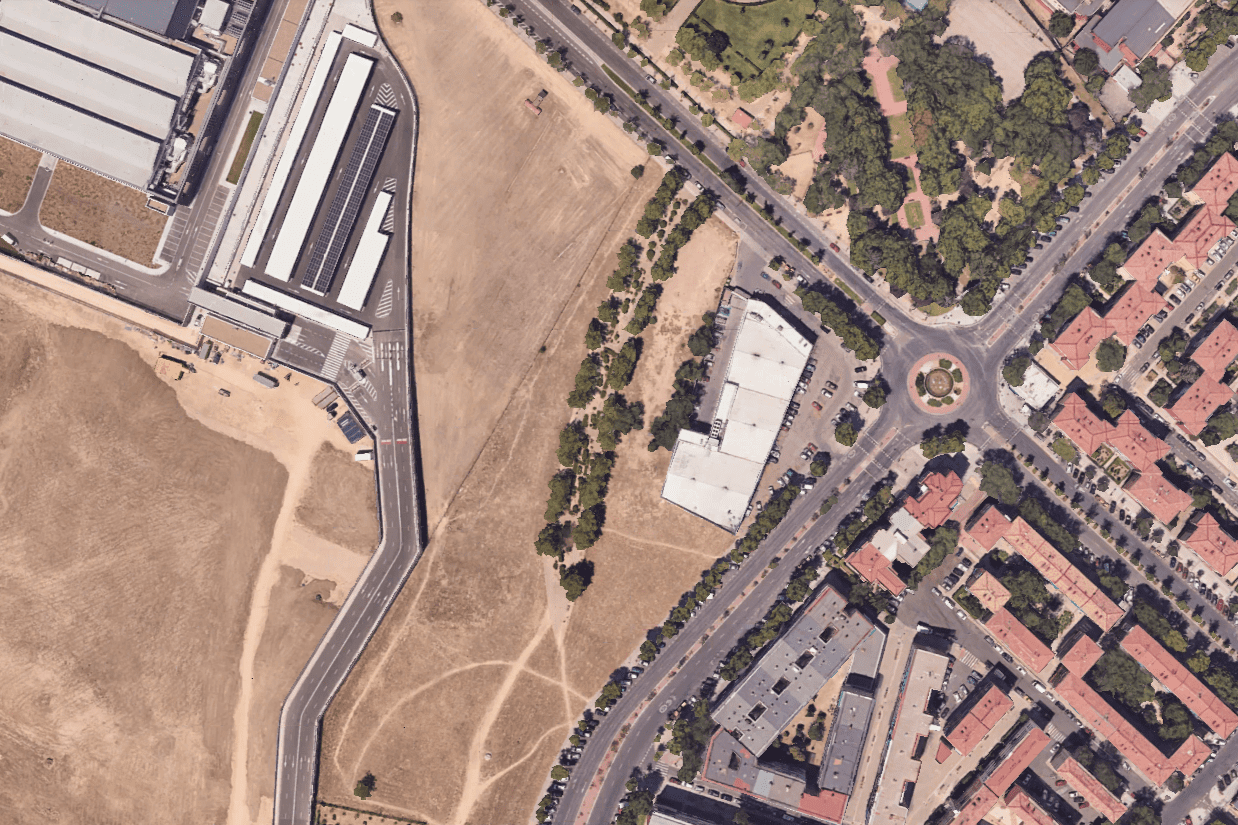 Plan de segregación de finca en Av. Daroca, 300