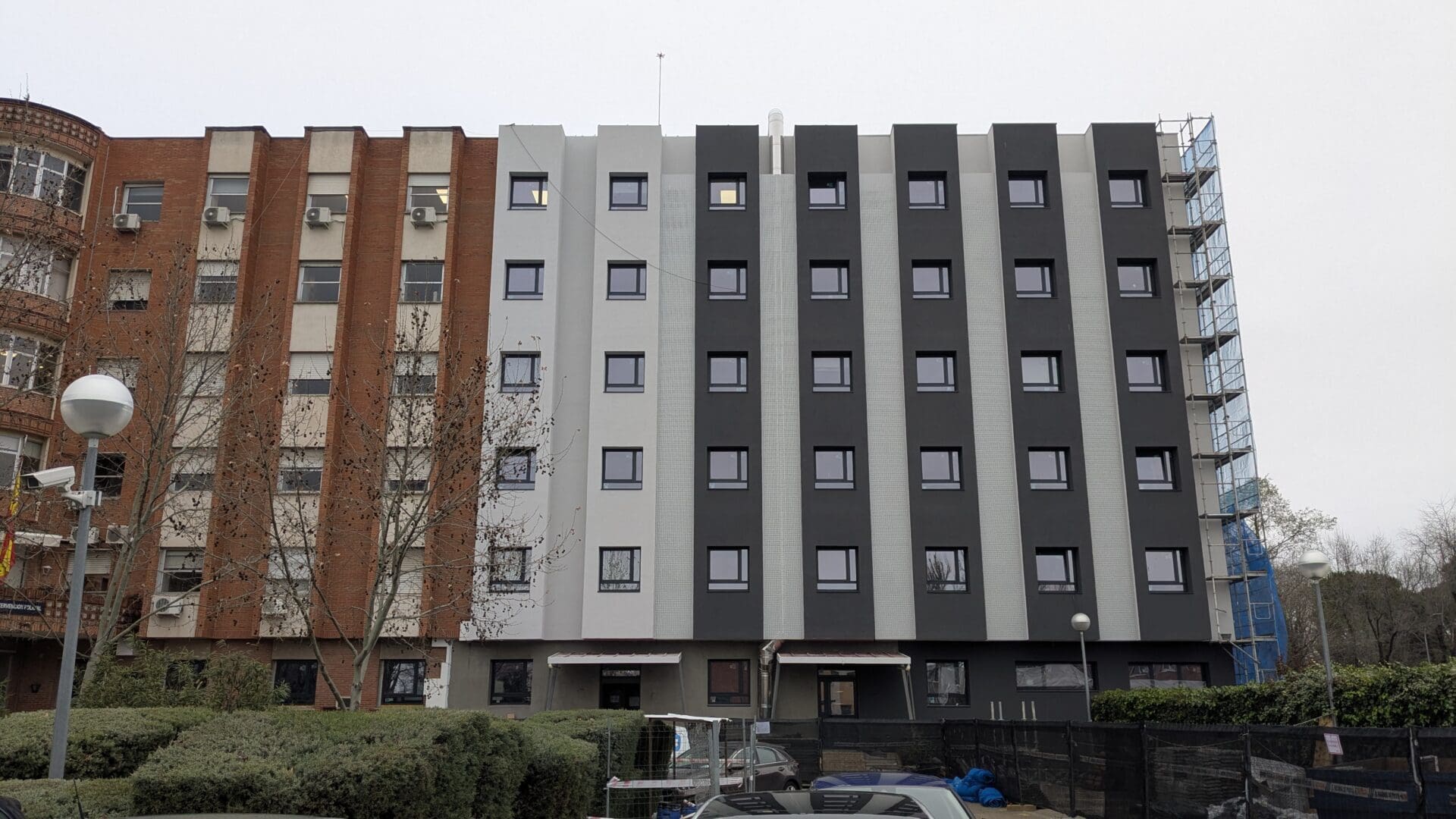 C11 - MEJORA TERMICA DE LA ENVOLVENTE EN EDIFICIO DE LA UIP DEL COMPLEJO POLICIAL DE MORATALAZ,MADRID